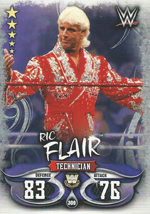 WWE Topps Slam Attax Live 2018 Trading Card Ric Flair No.309