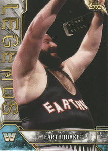 WWE Topps Legends 2017 Trading Card Earthquake No.30