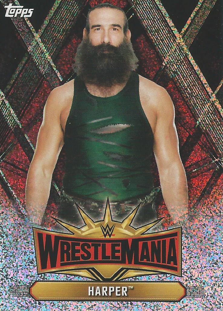 WWE Topps Champions 2019 Trading Cards Harper WM-30