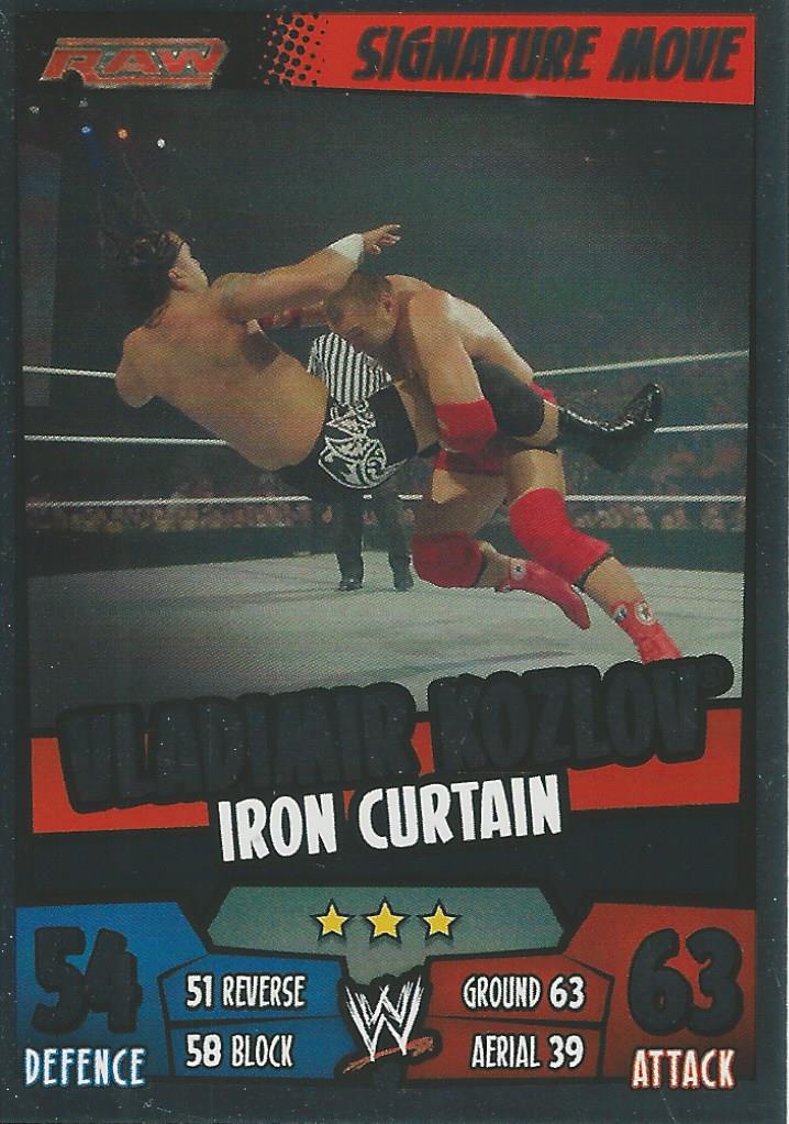 WWE Topps Slam Attax Rumble 2011 Trading Card Vladimir Kozlov No.30