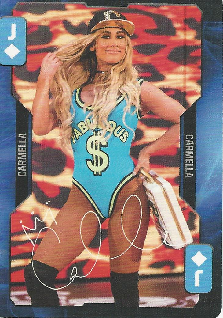 WWE Evolution Playing Cards 2019 Carmella