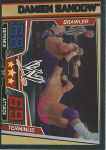 WWE Slam Attax Superstars 2013 Trading Card Finisher Damien Sandow No.30