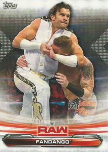 WWE Topps Raw 2019 Trading Card Fandango No.30