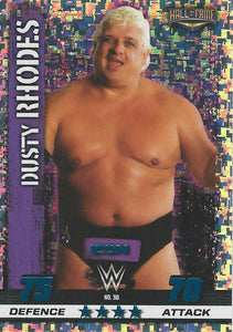 WWE Slam Attax 10th Edition Trading Card 2017 Hall of Fame Dusty Rhodes No.30