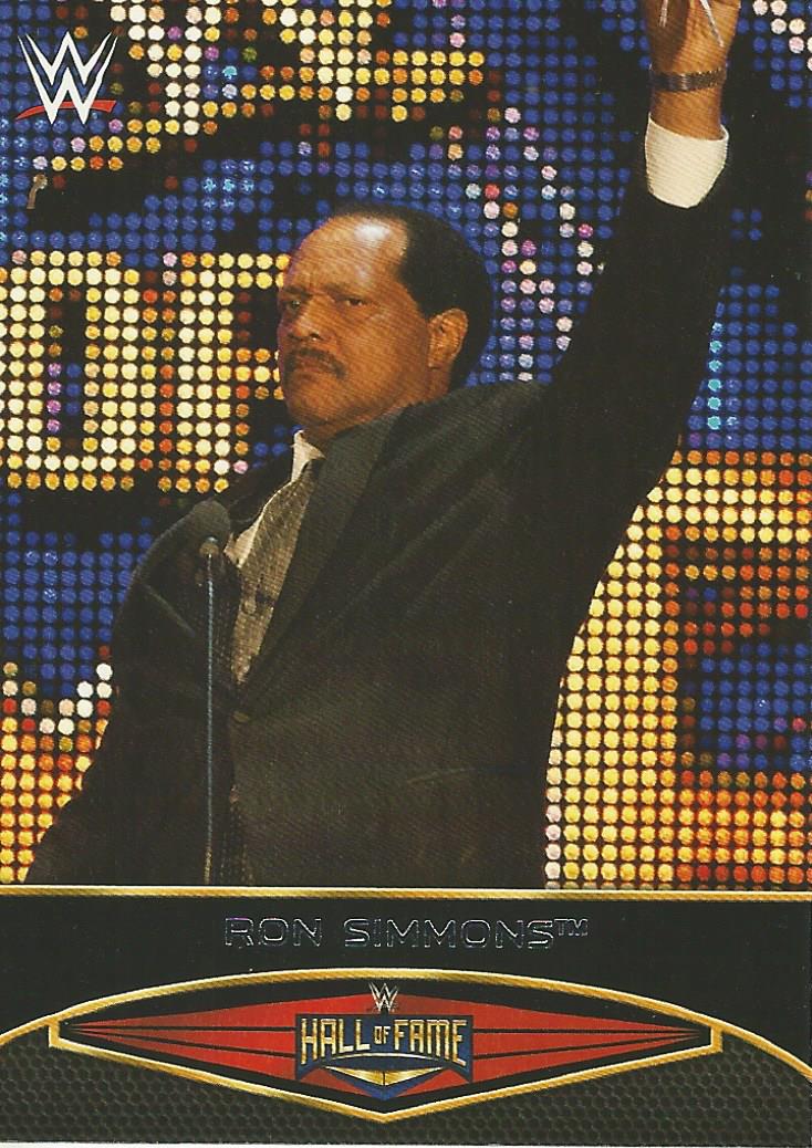 WWE Topps Road to Wrestlemania 2015 Trading Cards Ron Simmons 30 of 30