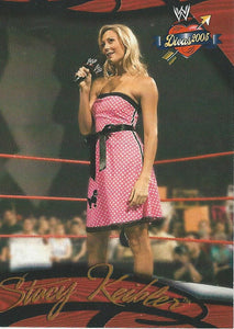 WWE Fleer Divas 2005 Trading Cards Stacy Keibler No.30