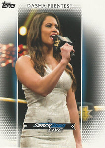 WWE Topps Women Division 2017 Trading Card Dasha Fuentes R30