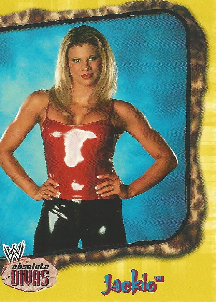 WWE Fleer Absolute Divas Trading Card 2002 Jackie No.30