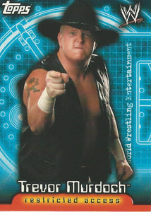 WWE Topps Insider 2006 Trading Cards US Trevor Murdoch No.30