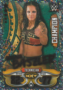 WWE Topps Slam Attax Live 2018 Trading Card Shayna Baszler Champion NXT No.30