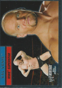 WWE Topps Chrome Heritage Trading Card 2006 Val Venis No.30