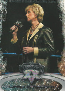 WWE Fleer Wrestlemania XX Trading Card 2004 Linda McMahon No.30