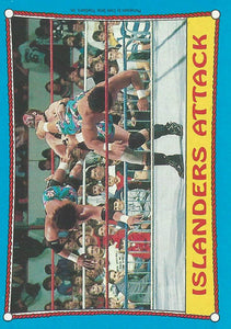 Topps WWF Wrestling Cards 1987 The Islanders No.30