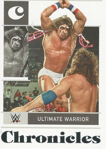 WWE Panini Chronicles 2023 Trading Cards Ultimate Warrior No.85