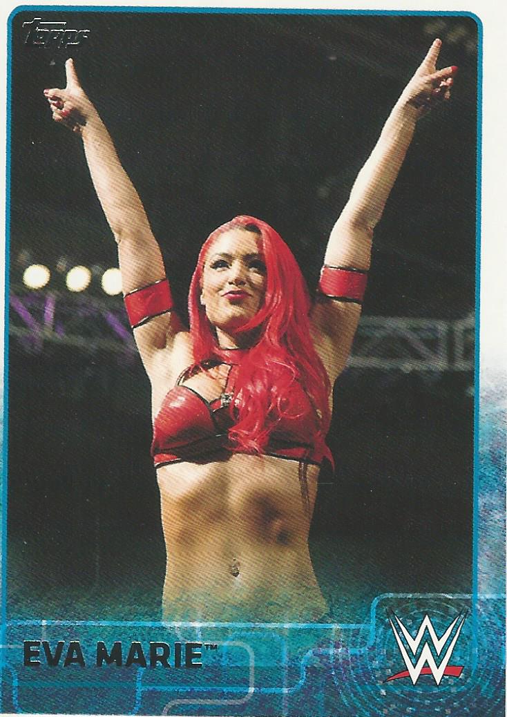 WWE Topps 2015 Trading Card Eva Marie No.30