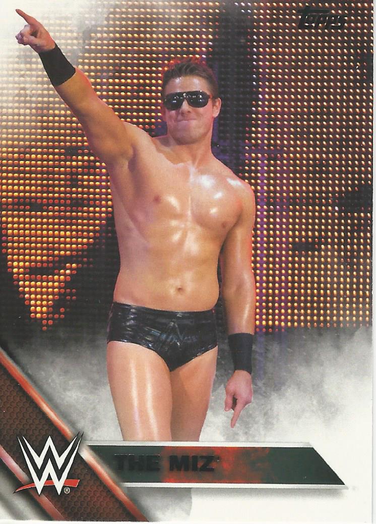 WWE Topps 2016 Trading Cards The Miz No.30