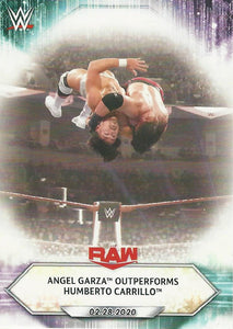 WWE Topps 2021 Trading Cards Angel Garza No.30