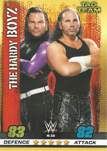 WWE Topps Slam Attax 10th Edition Trading Card 2017 Hardy Boyz Jeff and Matt