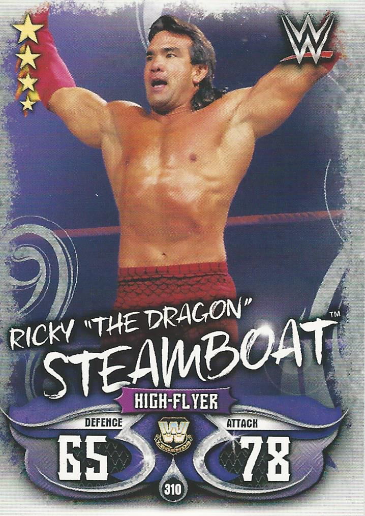 WWE Topps Slam Attax Live 2018 Trading Card Ricky Steamboat No.310