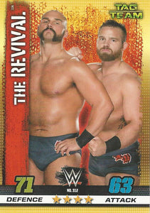 WWE Topps Slam Attax 10th Edition Trading Card 2017 The Revival Dash and Dawson No.312