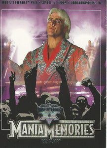 WWE Fleer Road to Wrestlemania XX Trading Cards 2004 Ric Flair No.75