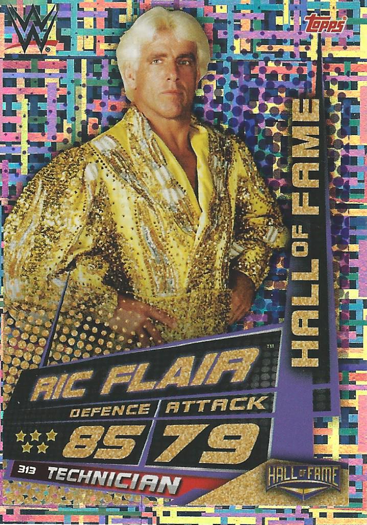 WWE Topps Slam Attax Universe 2019 Trading Card Ric Flair No.313