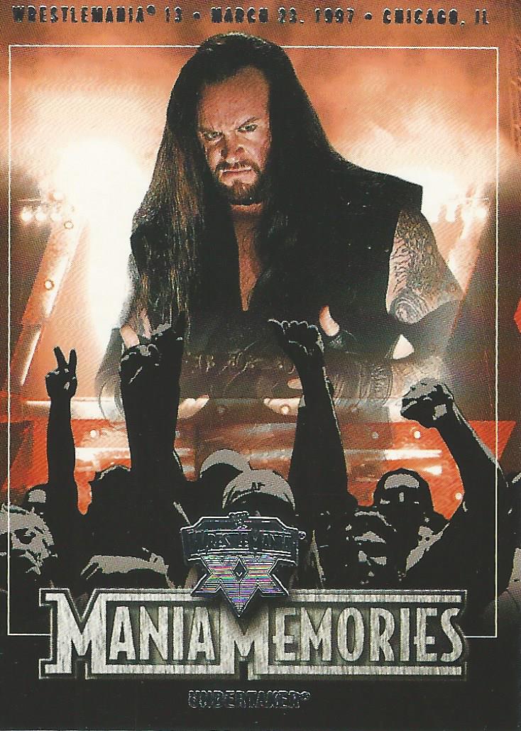 WWE Fleer Road to Wrestlemania XX Trading Cards 2004 Undertaker No.78