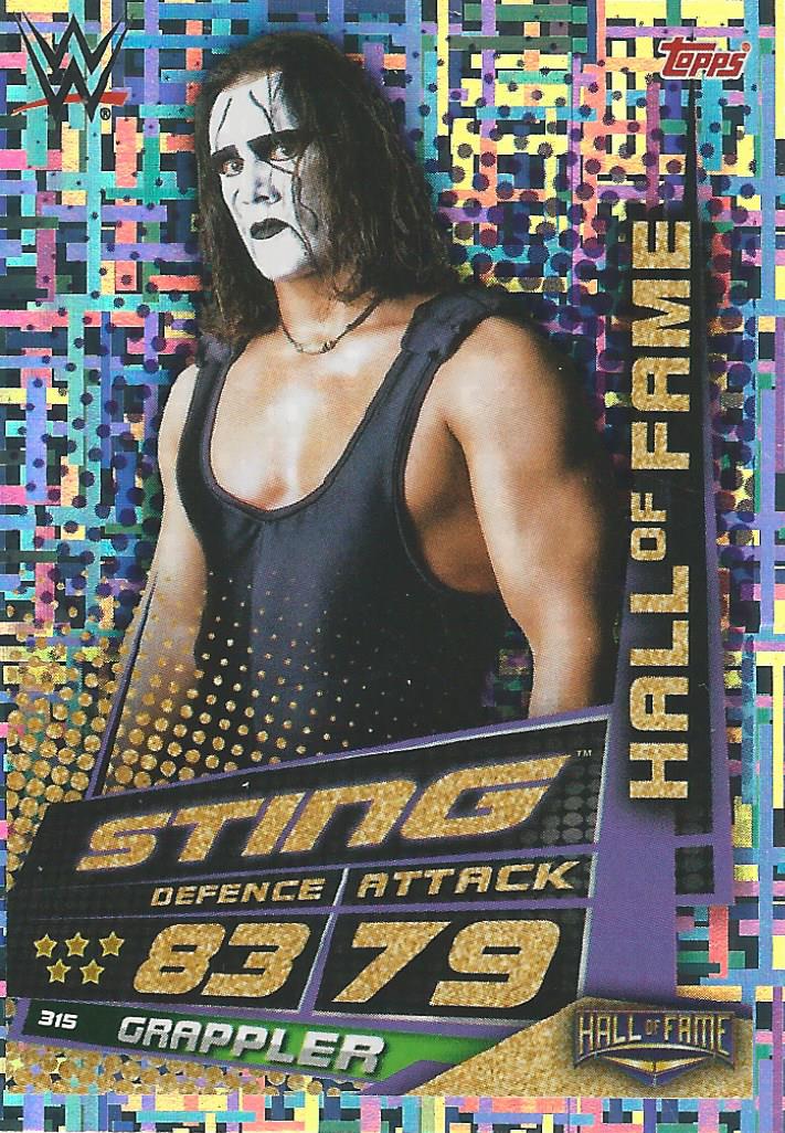 WWE Topps Slam Attax Universe 2019 Trading Card Sting No.315