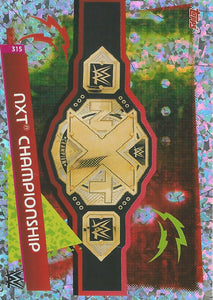 WWE Topps Slam Attax Reloaded 2020 Trading Card NXT Championship No.315