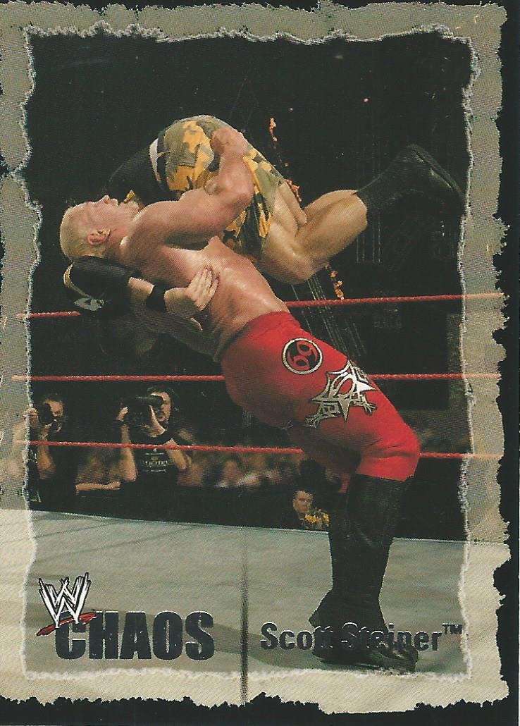 WWE Fleer Chaos Trading Cards 2004 Scott Steiner No.62