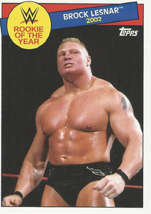 WWE Topps Heritage 2015 Trading Card Brock Lesnar 19 of 30