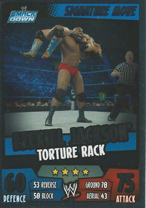 WWE Topps Slam Attax Rumble 2011 Trading Card Ezekiel Jackson No.31