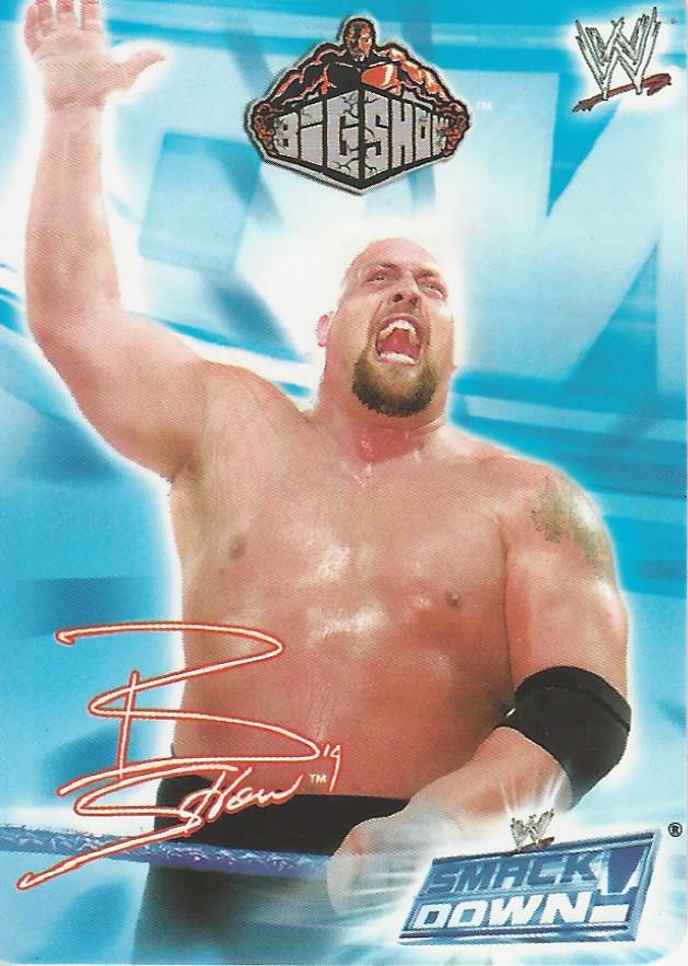 WWE Smacksdown 2004 Tesla Trading Cards Big Show No.31