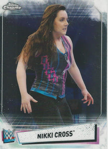 WWE Topps Chrome 2021 Trading Cards Nikki Cross No.31