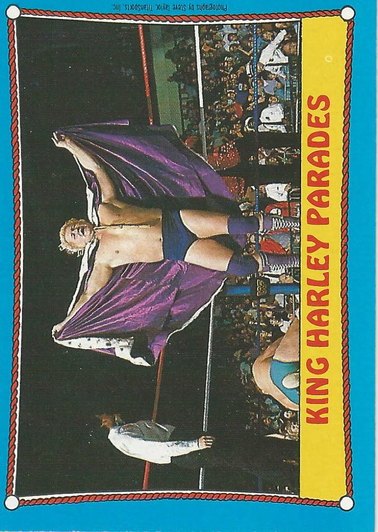 Topps WWF Wrestling Cards 1987 Harley Race No.31