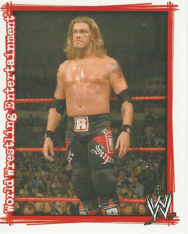 WWE Topps Superstars Uncovered Sticker Collection 2007 Edge No.31