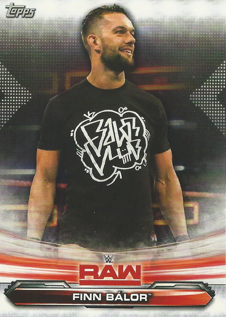 WWE Topps Raw 2019 Trading Card Finn Balor No.31