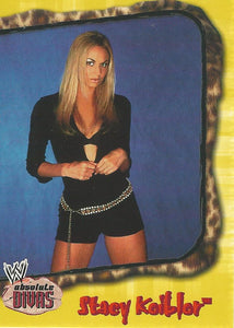 WWE Fleer Absolute Divas Trading Card 2002 Stacy Keibler No.31