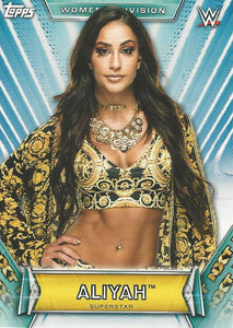 WWE Topps Women Division 2019 Trading Card Aliyah No.31