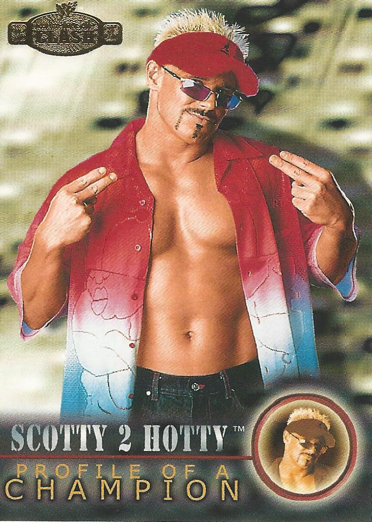 WWF Fleer Championship Clash 2001 Trading Card Scotty 2 Hotty No.55