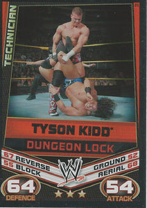 WWE Topps Slam Attax Rebellion 2012 Trading Card Tyson Kidd No.31