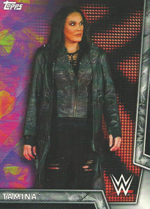 WWE Topps Women Division 2018 Trading Cards Tamina No.31