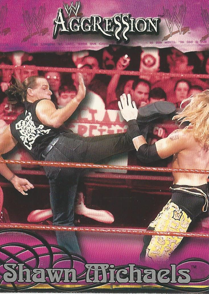 WWE Fleer Aggression Trading Card 2003 Shawn Michaels No.31