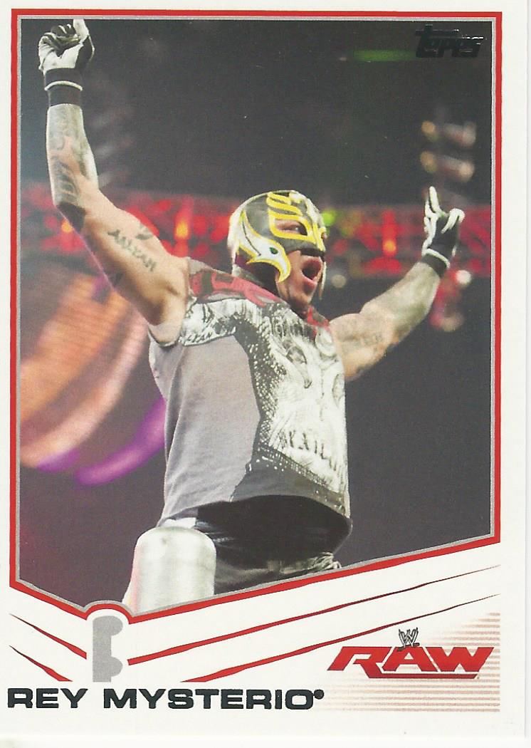 WWE Topps 2013 Trading Cards Rey Mysterio No.31