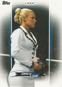 WWE Topps Women Division 2017 Trading Card Lana R31