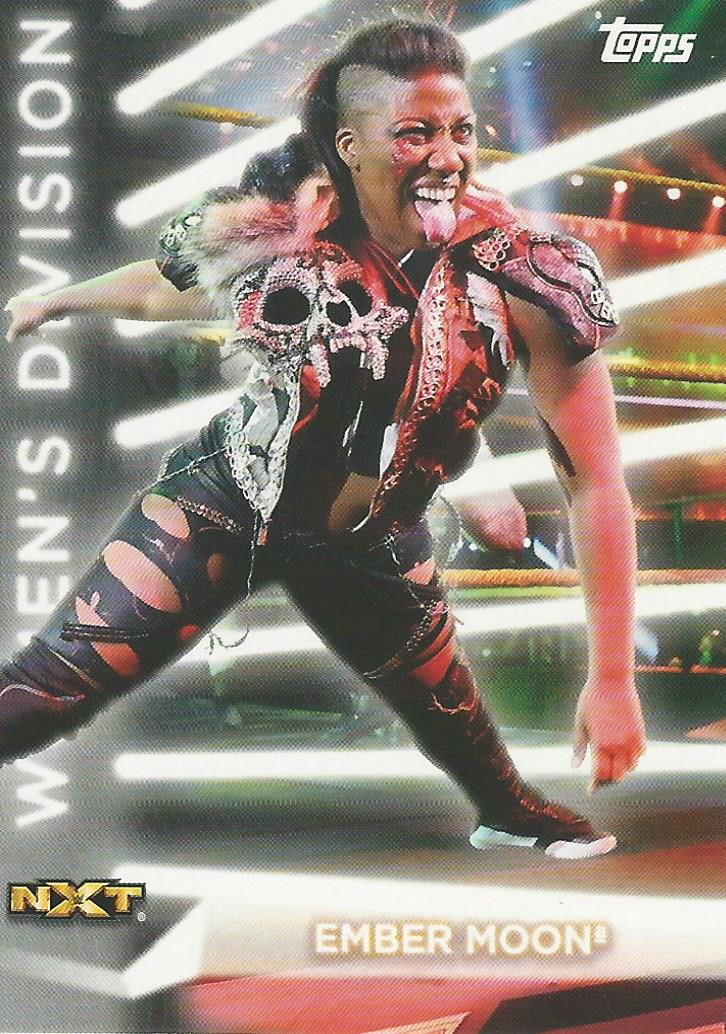 WWE Topps Women Division 2021 Trading Card Ember Moon RC-31