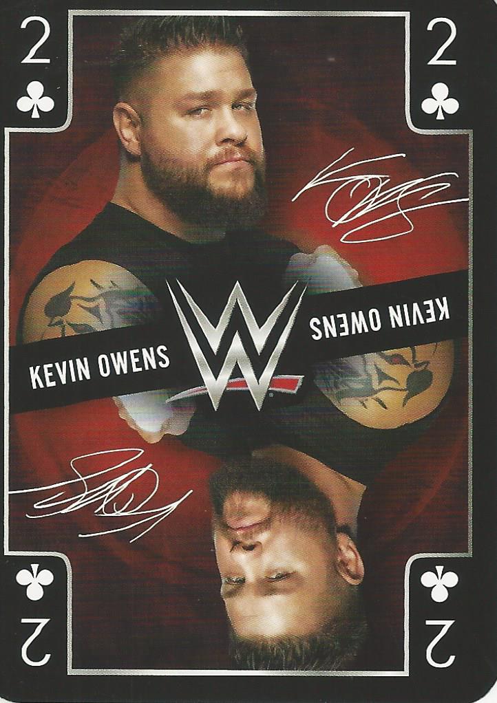 WWE 2019 Playing Cards Kevin Owens