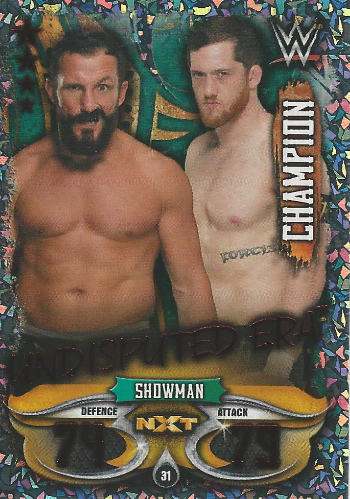 WWE Topps Slam Attax Live 2018 Trading Card Undisputed Era Champion NXT No.31