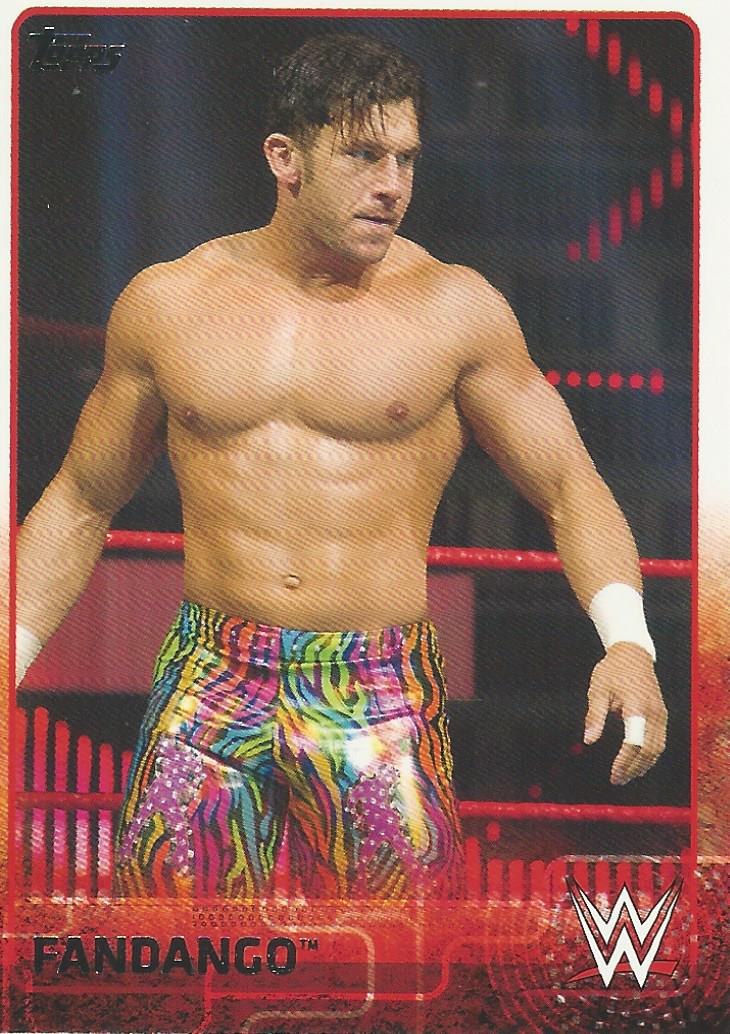 WWE Topps 2015 Trading Card Fandango No.31