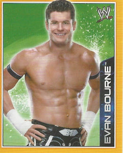 WWE Topps A-Z Sticker Collection 2014 Evan Bourne No.31